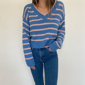 Striped AE sweater